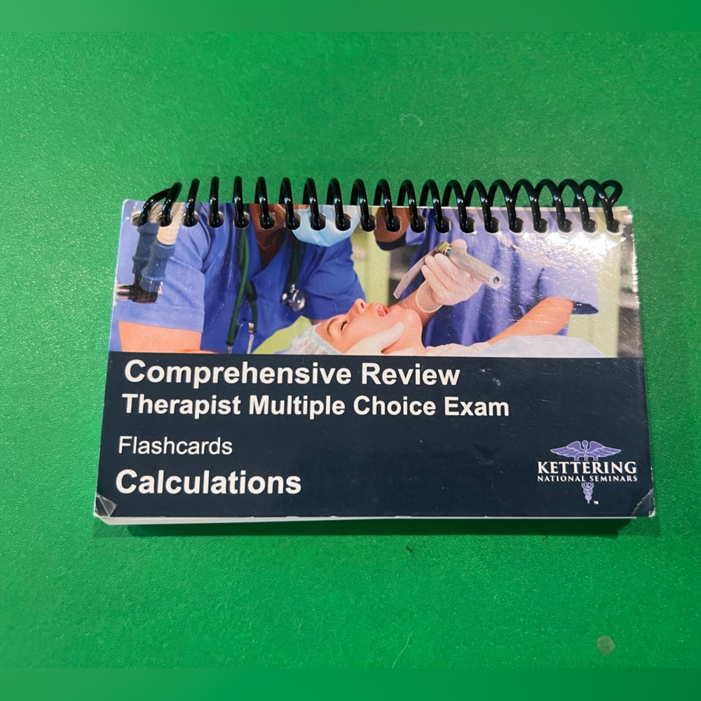 Kettering National Seminars Respiratory Calculations Flashcards